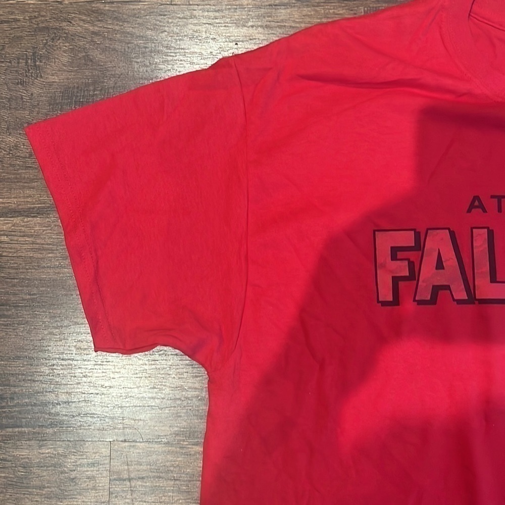 NFL Team Apparel Red Atlanta Falcons Short Sleeved Tee. Size XL - Picture 5 of 8